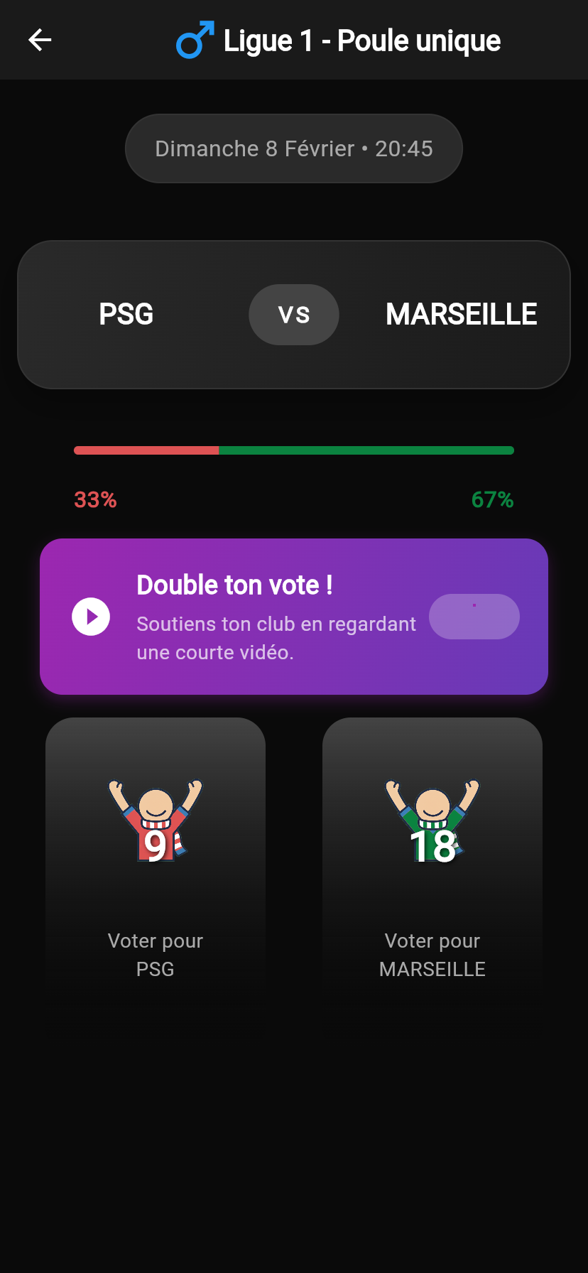 STC App - Vote